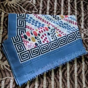 Women's scarf/ shawl/wrap multicolored with design